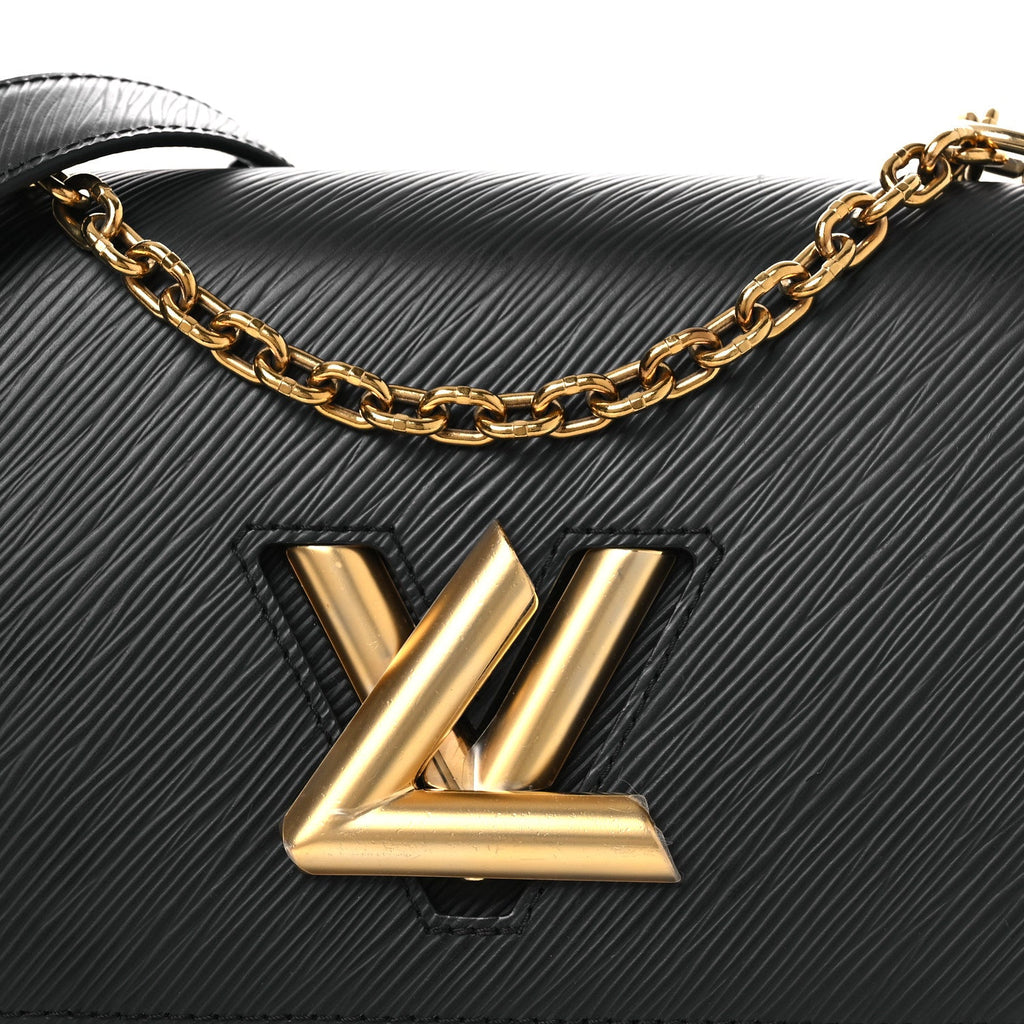 Epi Twist Shoulder Bag MM Black