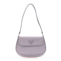 Spazzolato Cleo Flap Shoulder Bag Fiordaliso
