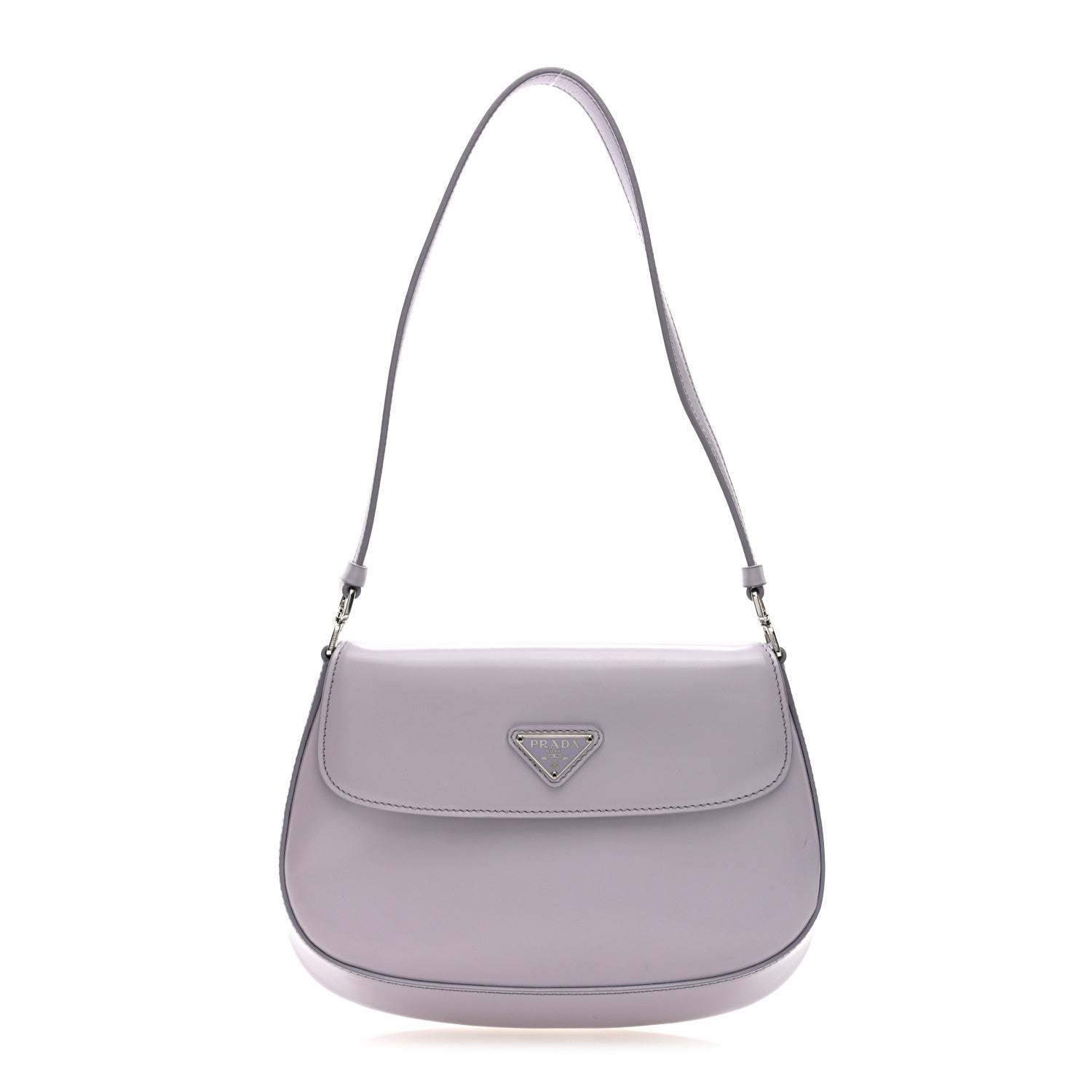 Spazzolato Cleo Flap Shoulder Bag Fiordaliso