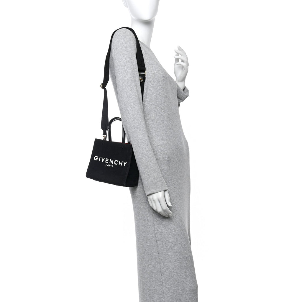 Canvas Mini G-Tote Black