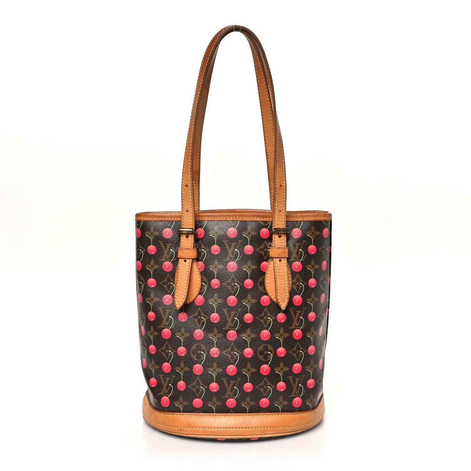 Monogram Cerises Bucket Bag