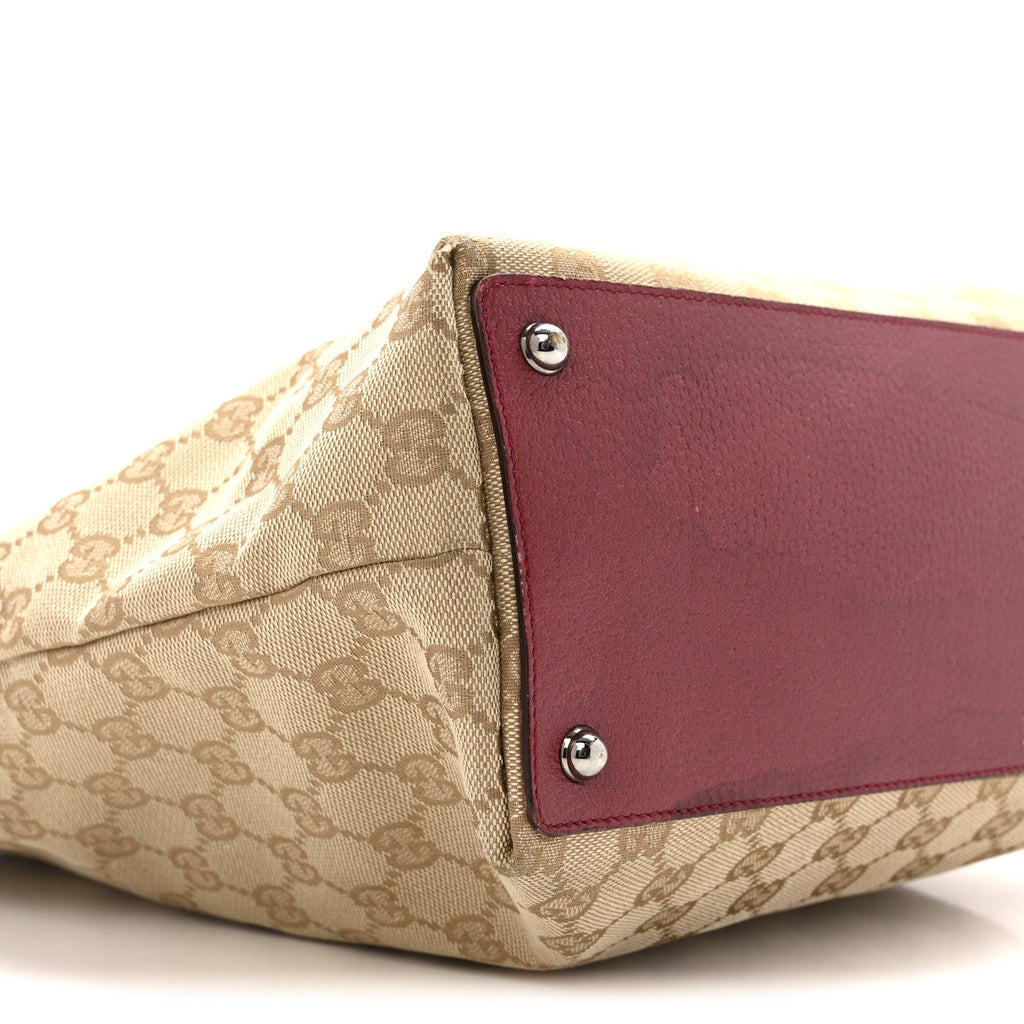 Monogram Large Eclipse Tote Red