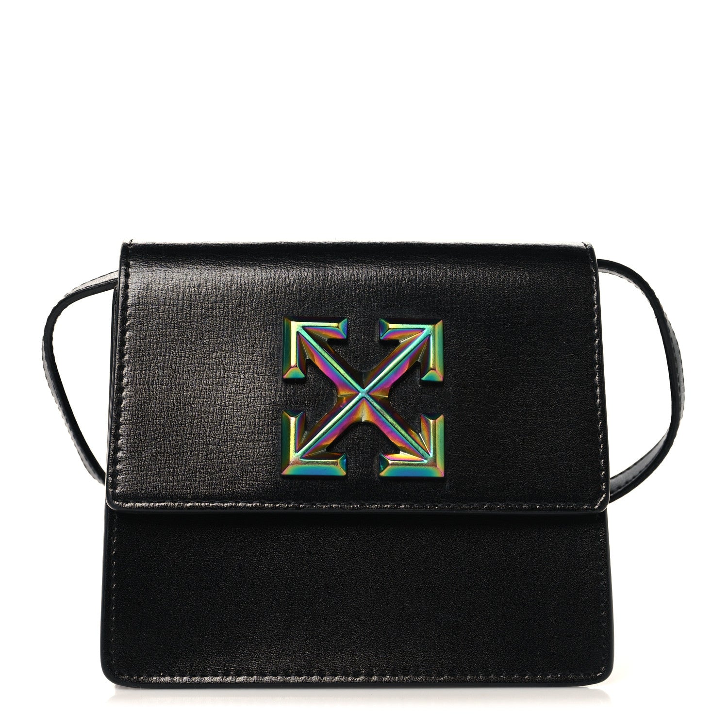 Calfskin Jitney 0.7 Belt Bag Crossbody Black