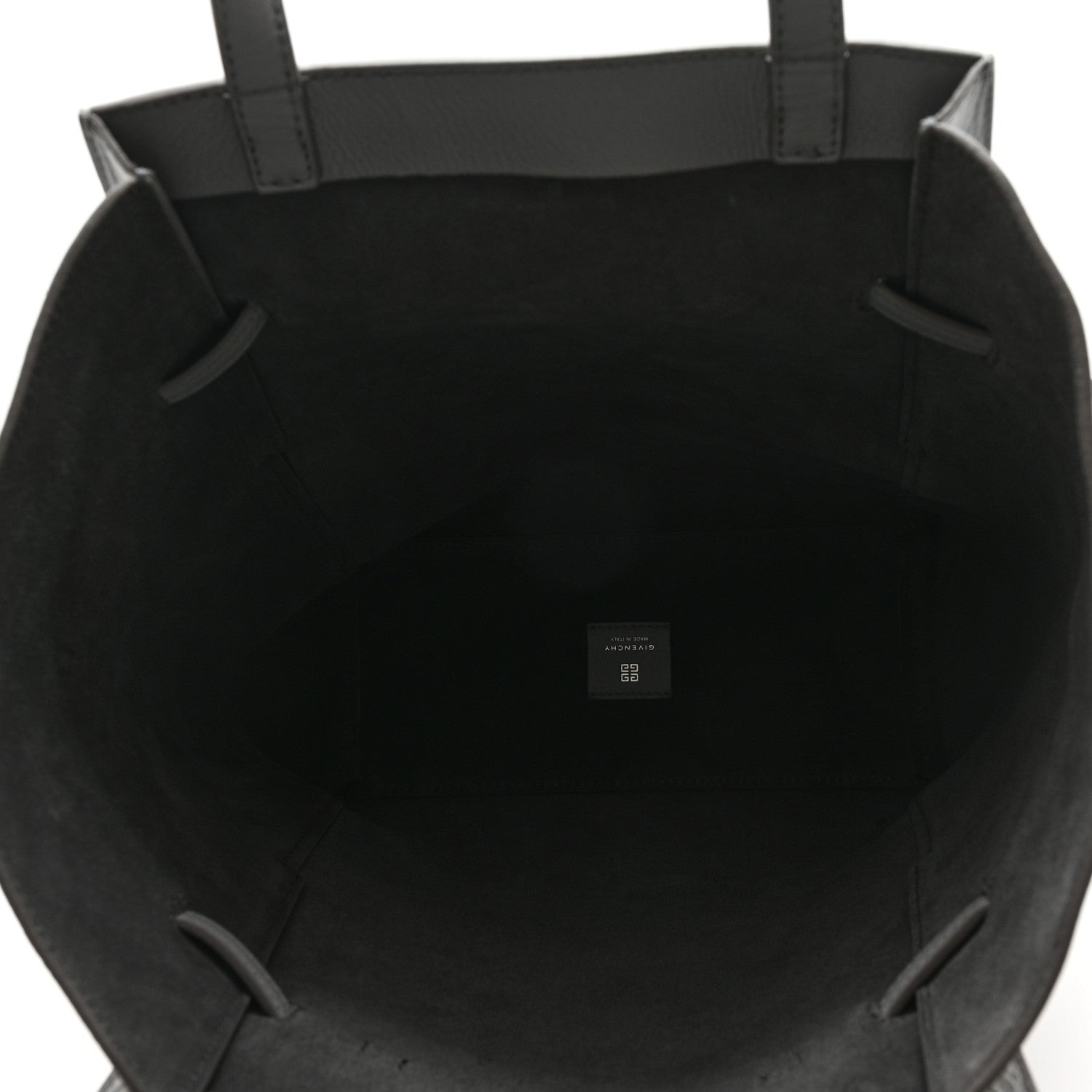 Calfskin Small Voyou Small North South Tote Light Grey