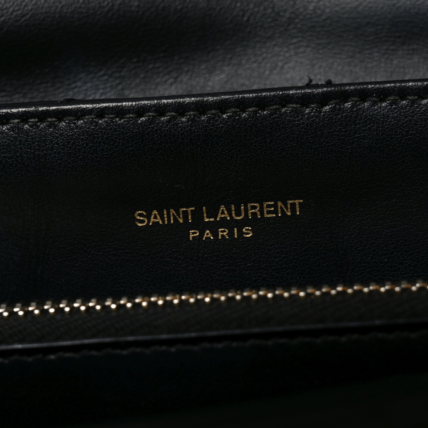 Calfskin Y Quilted Monogram Medium Loulou Chain Satchel Black