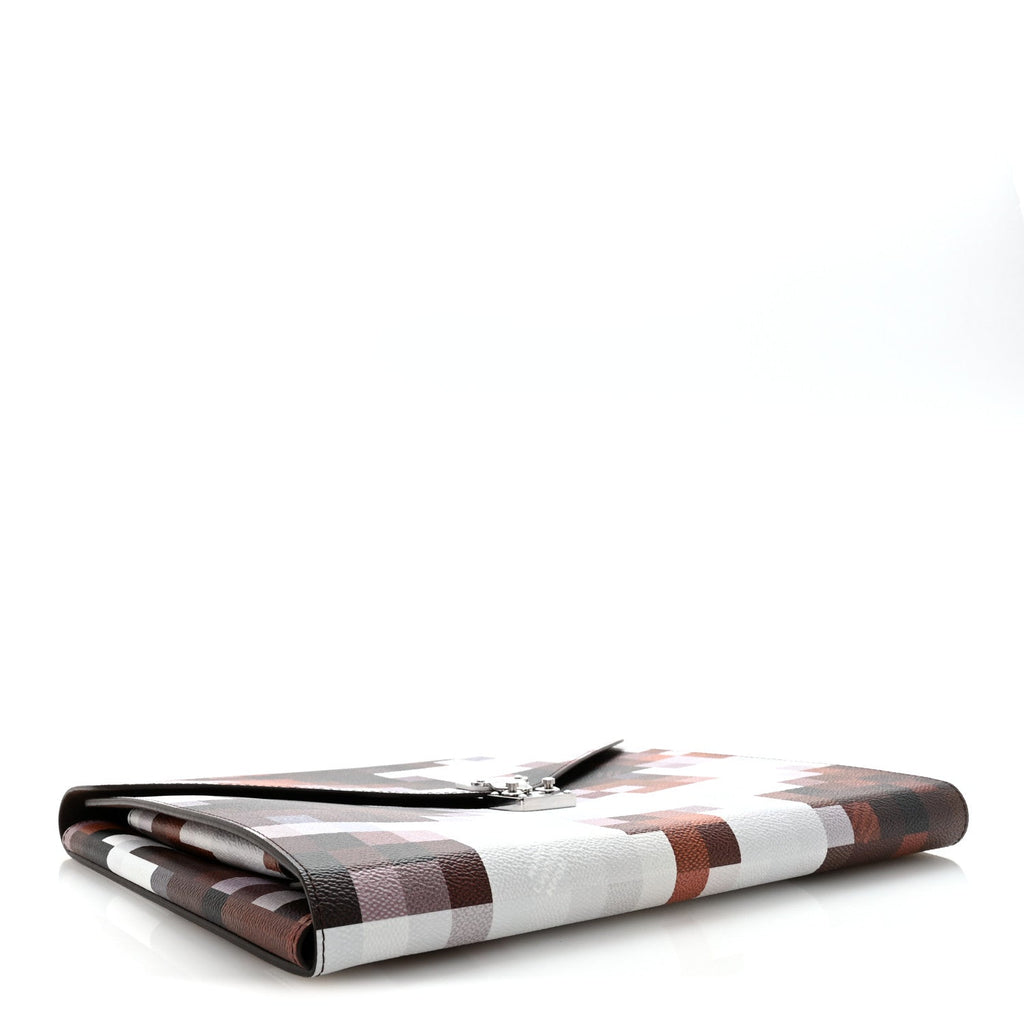 Calfskin Cowmooflage Mark Folder Brown
