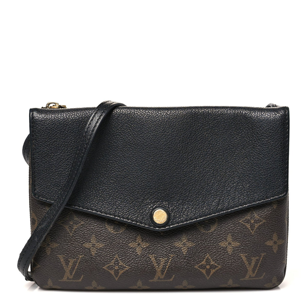 Monogram Twice Pochette Black