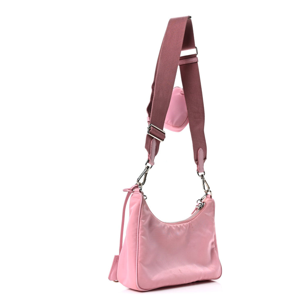 Nylon Re-Edition 2005 Shoulder Bag Rosa