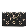 Empreinte Monogram Giant Felicie Pochette Black Beige