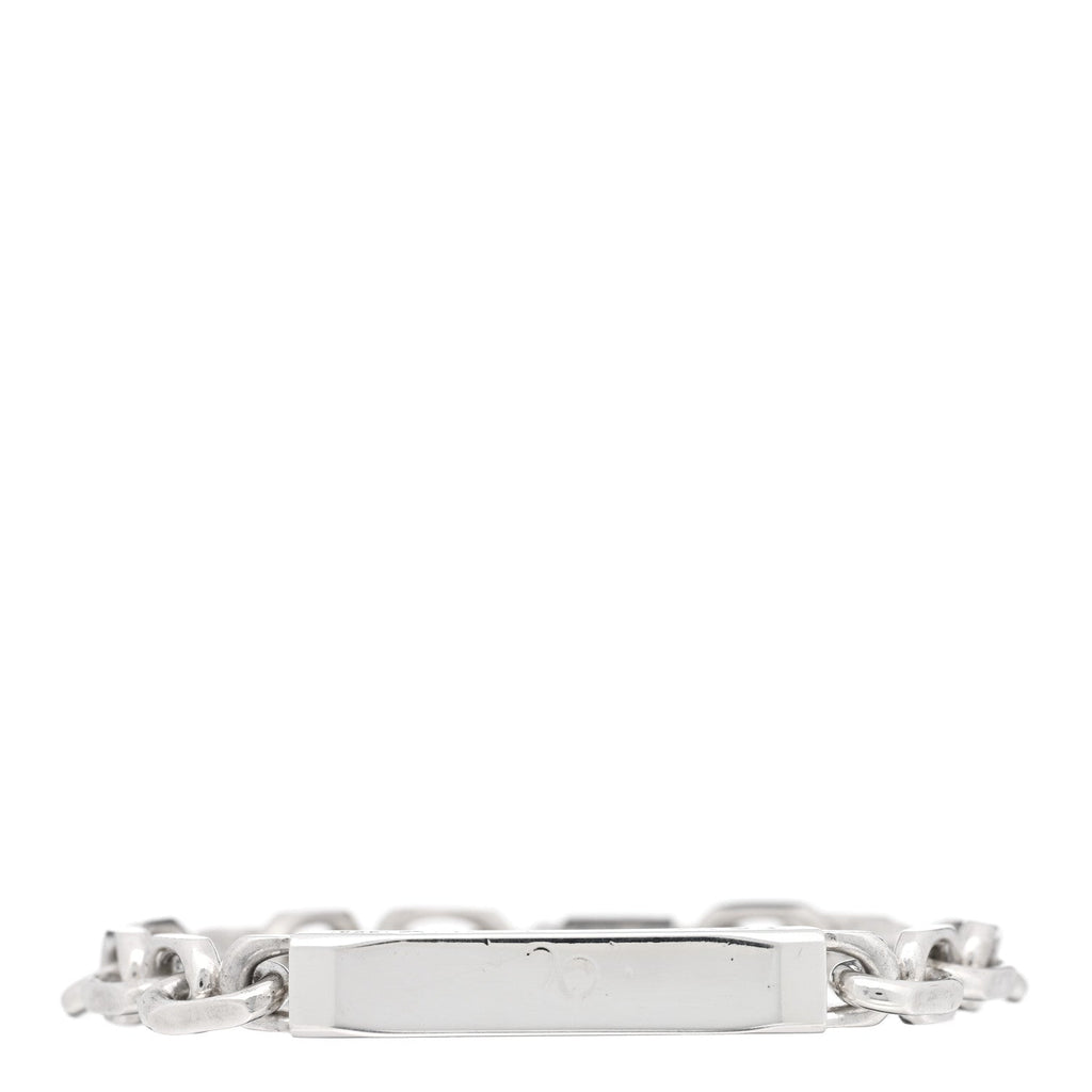 Sterling Silver 1837 Makers ID Chain Bracelet