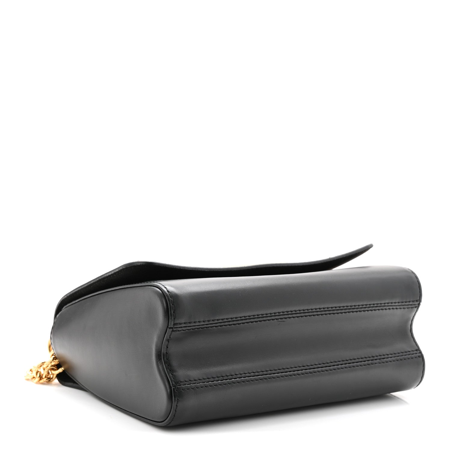 Calfskin Monogram Blossom Twist MM Black