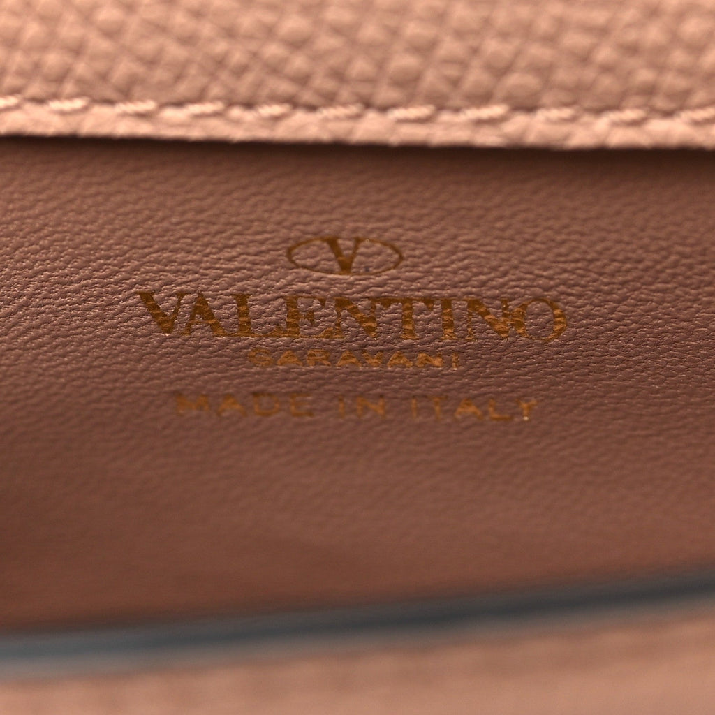 Calfskin Micro VSling Top Handle Bag Rose Cannelle
