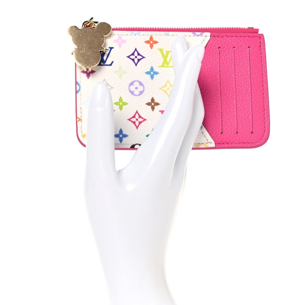 LV X TM Monogram Romy  Holder Kawaii Pink