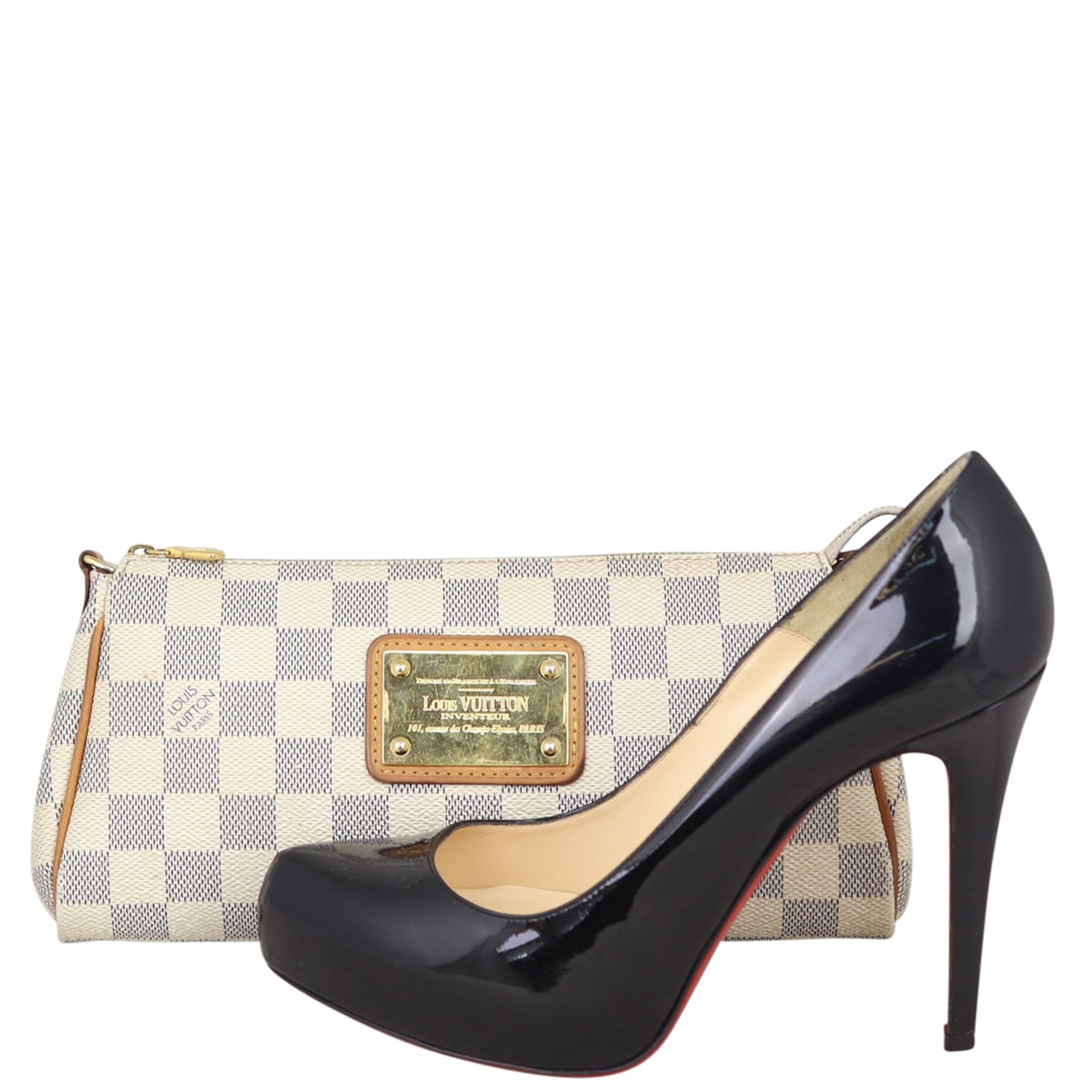 Louis Vuitton Eva Pochette Damier Azur