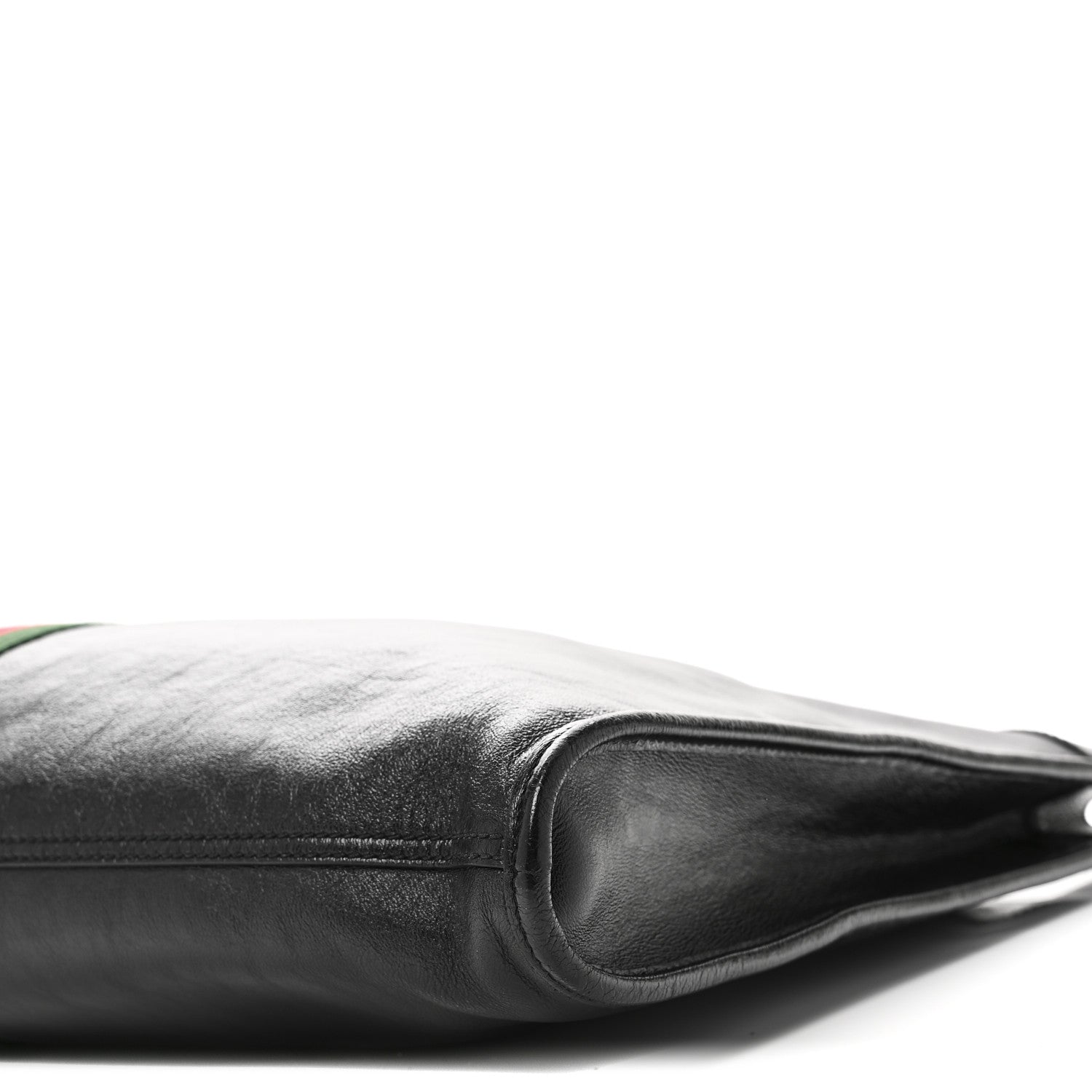 Calfskin Large Rajah Chain Tote Black