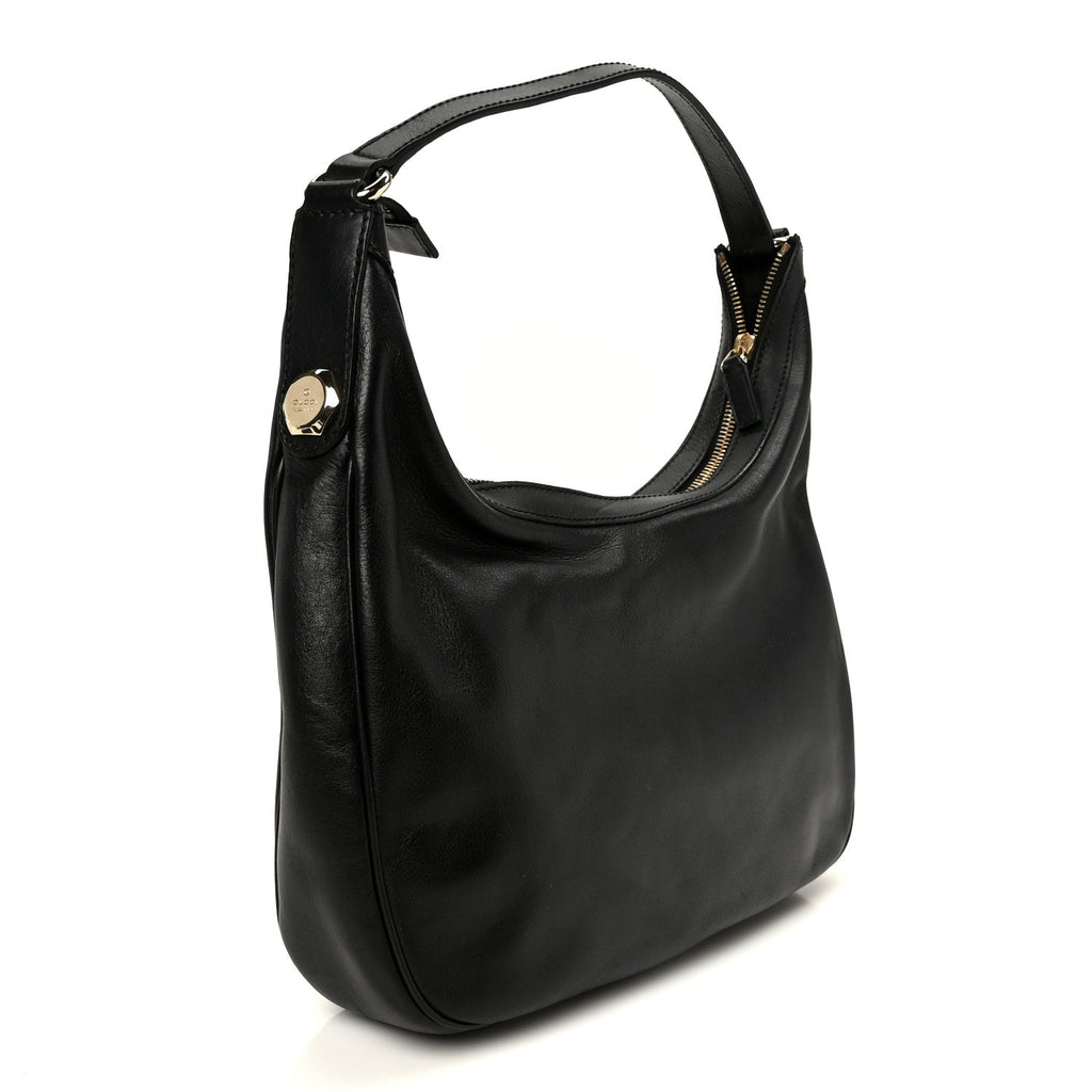 Monogram Medium Charmy Hobo Black