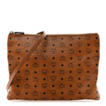 Visetos Medium Crossbody Pouch Cognac