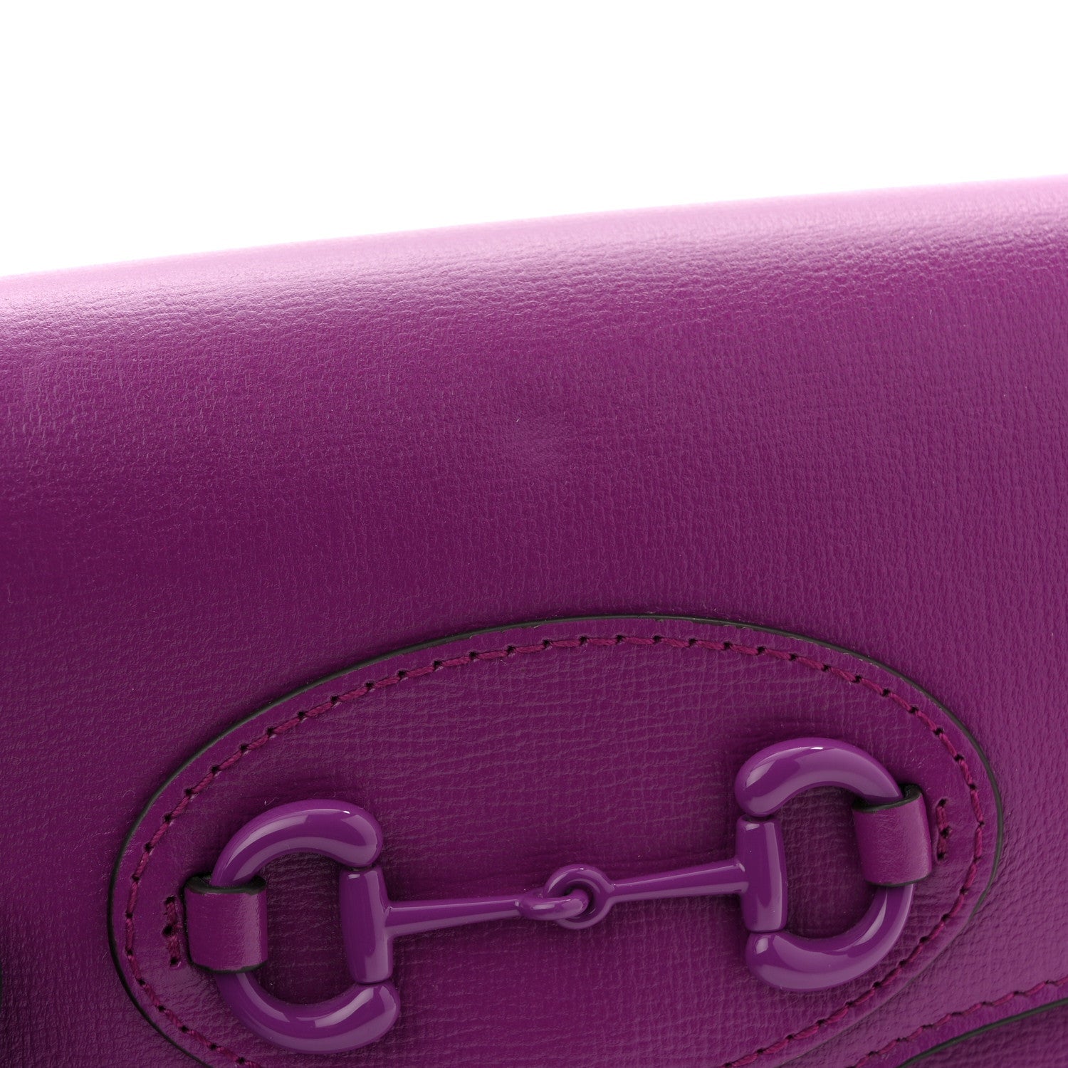 Azalea Calfskin Web Small Horsebit 1955 Crossbody Bag Spicy Cyclamin