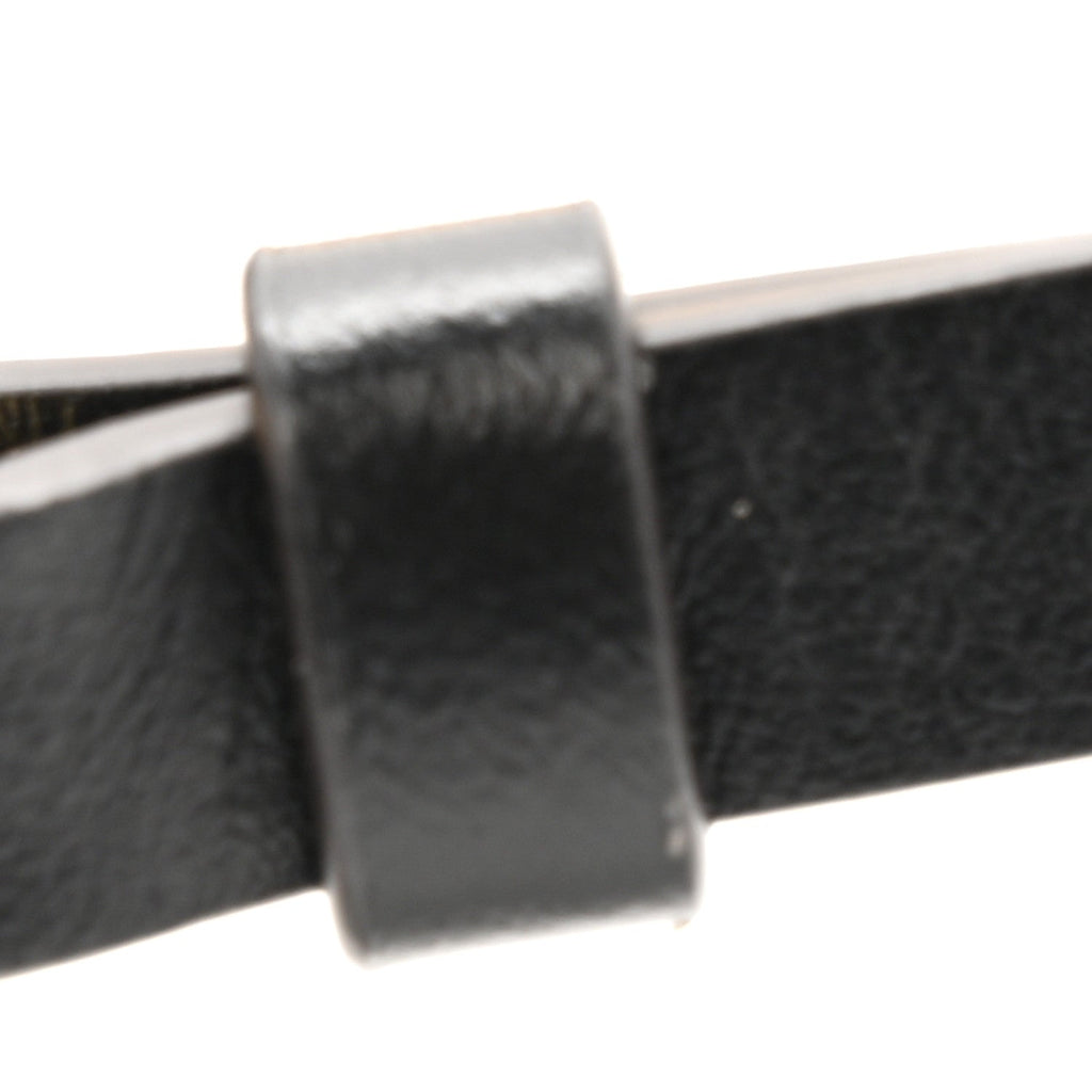 Smooth Calfskin Le Bisou Perle Black