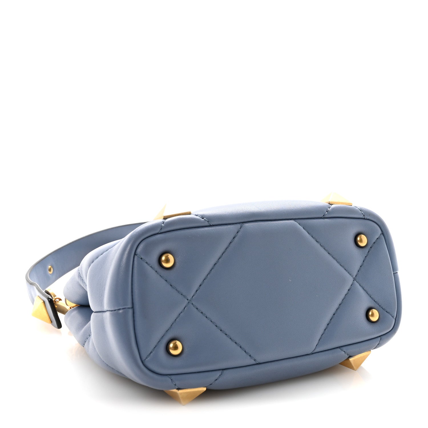 Nappa Mini Roman Stud The Handle Bag Niagara