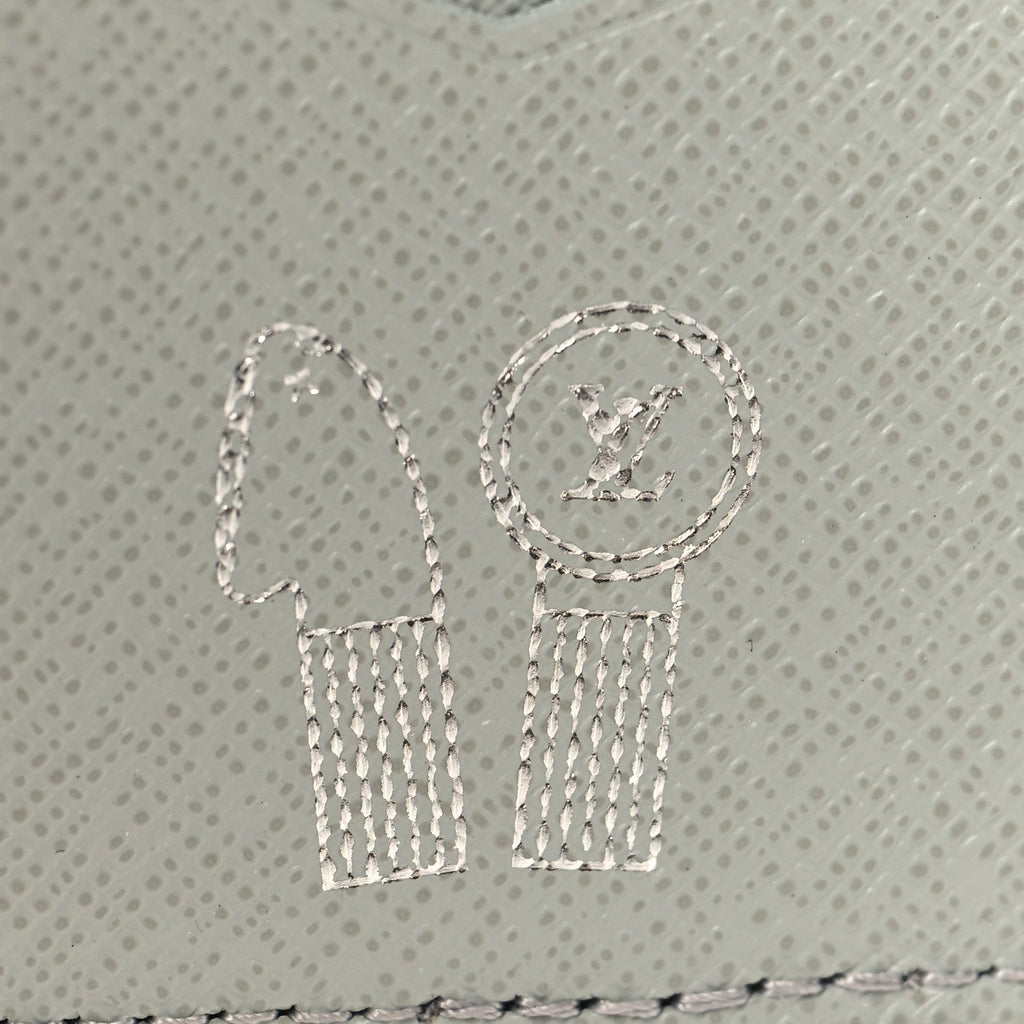 Monogram Pocket Organizer Gradient Grey