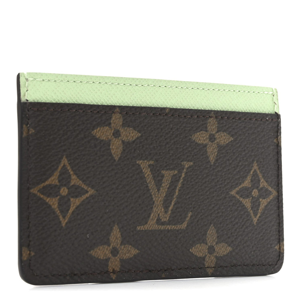 LV X TM Monogram Cherry Blossom  Holder Sakura Brown