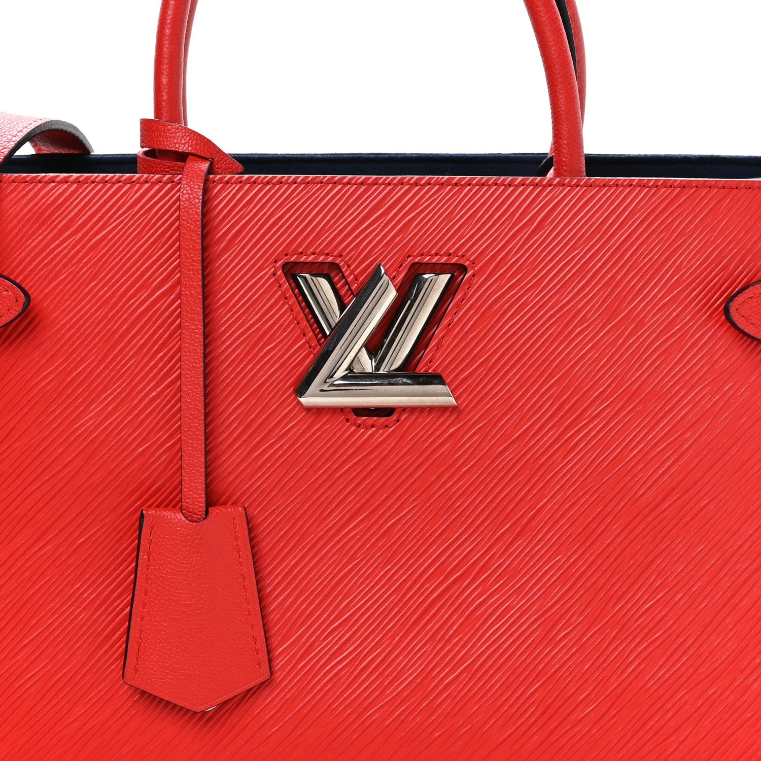 Epi Twist Tote Coquelicot