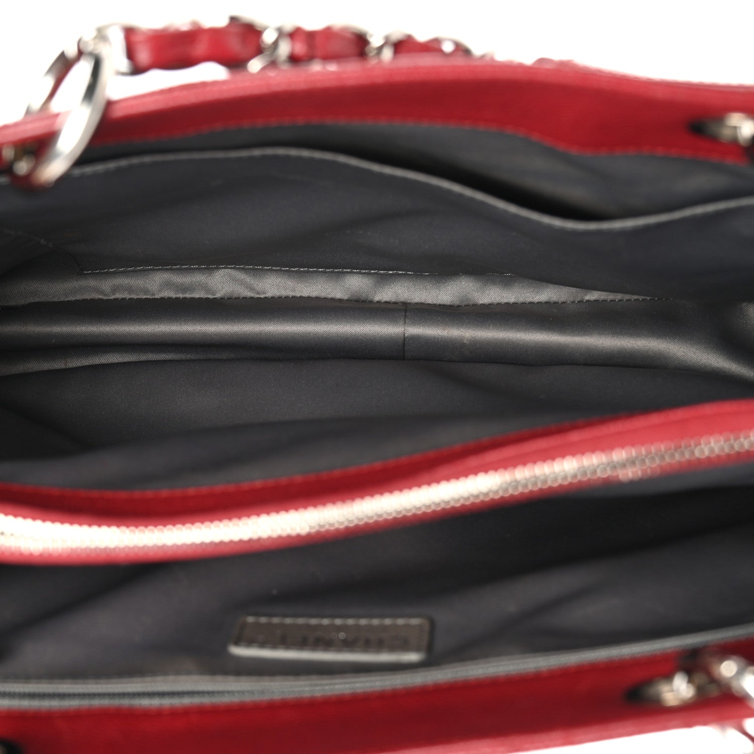 Caviar Quilted Grand Shopping Tote GST Red