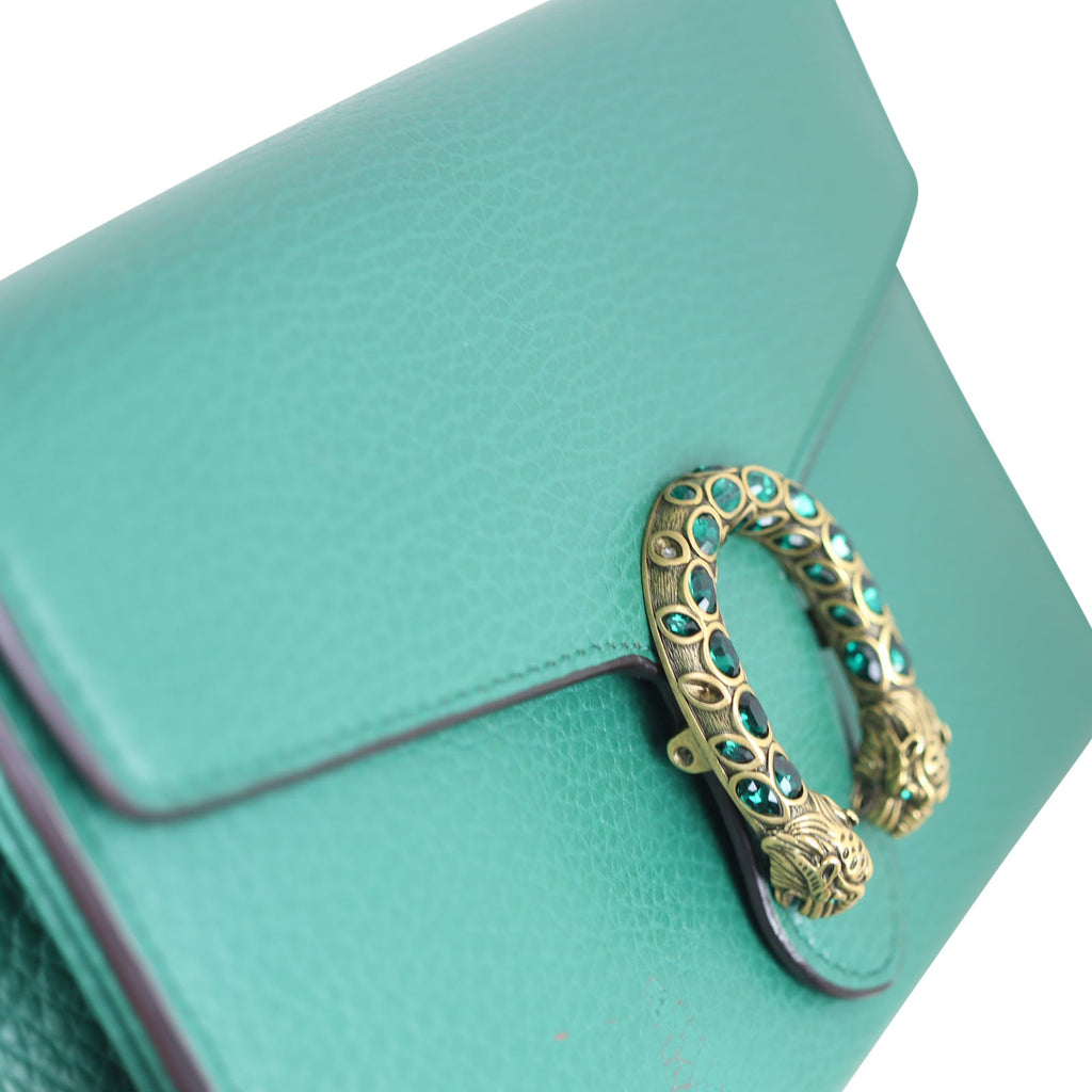 Gucci Dionysus Mini Leather Chain Wallet