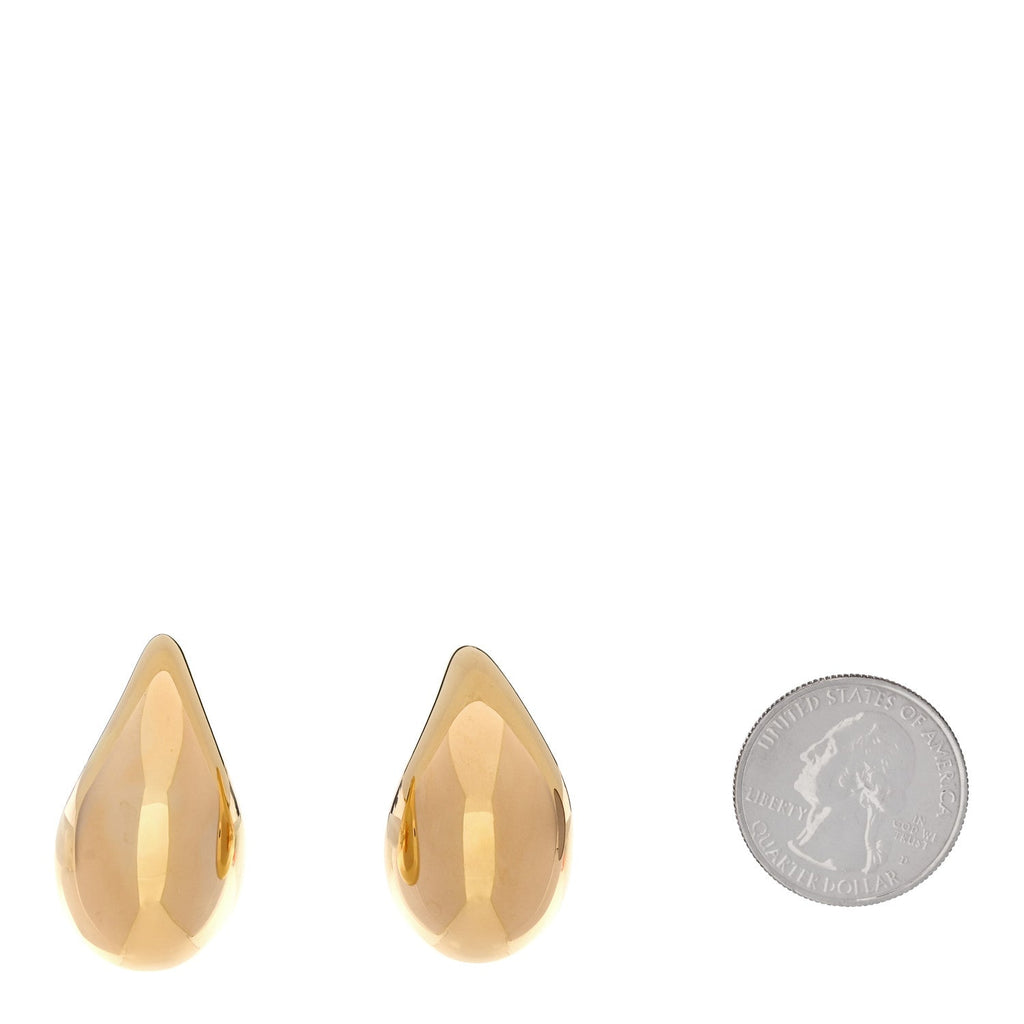 Sterling Silver Small Drop Earrings Gold