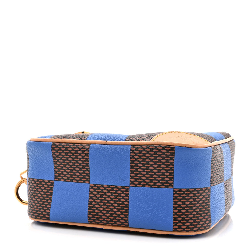 Damier Pop Chess Messenger Blue