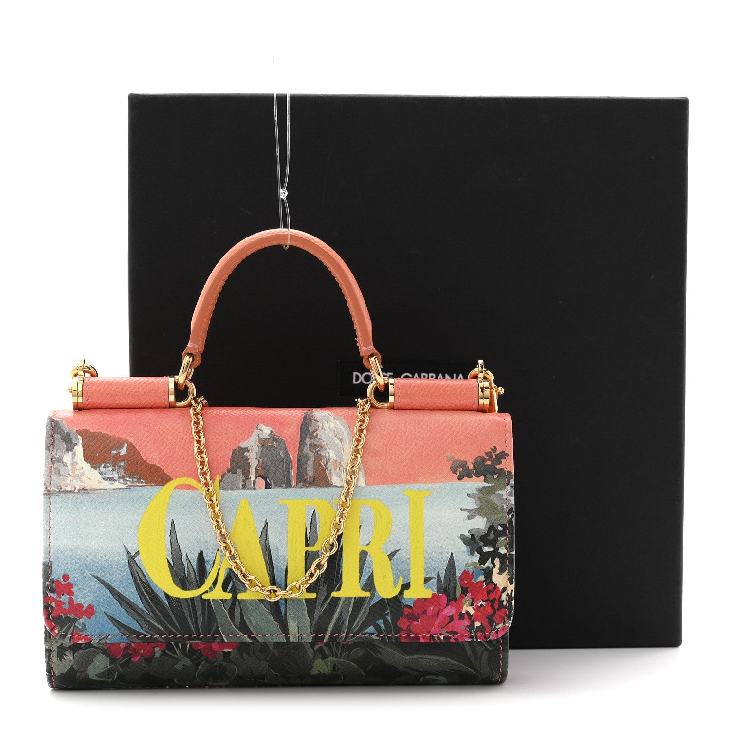 Dauphine Capri Printed Mini Von Bag Multicolor