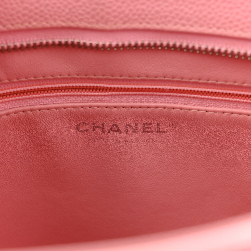 Caviar Medallion CC Tote Light Pink