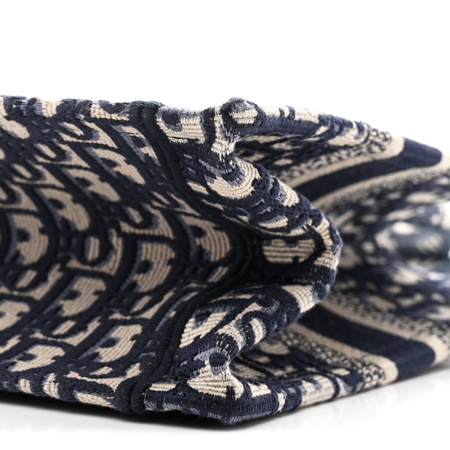 Oblique Small Book Tote Blue Multicolor