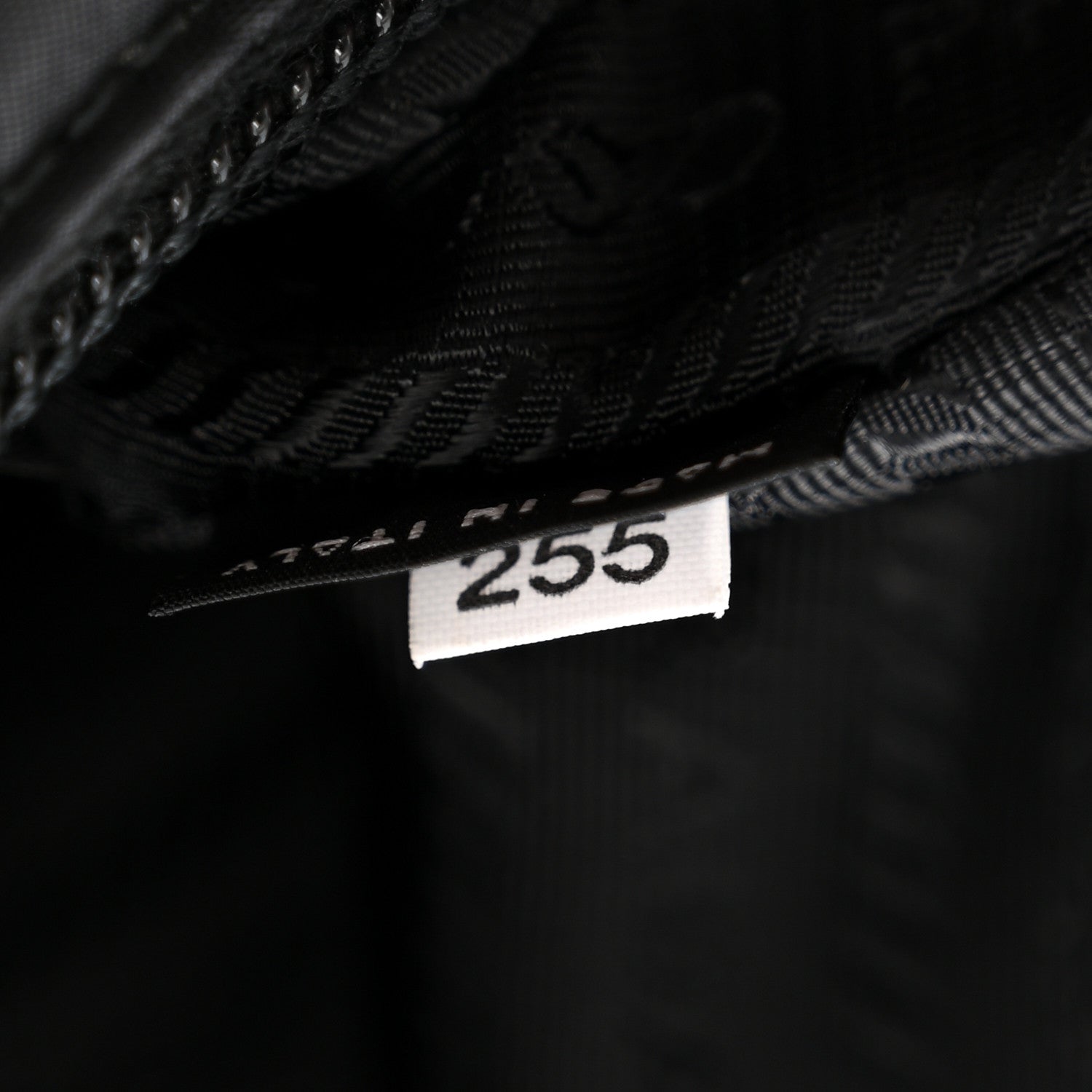 Tessuto Nylon Mini Re-Edition 2000 Bag Black