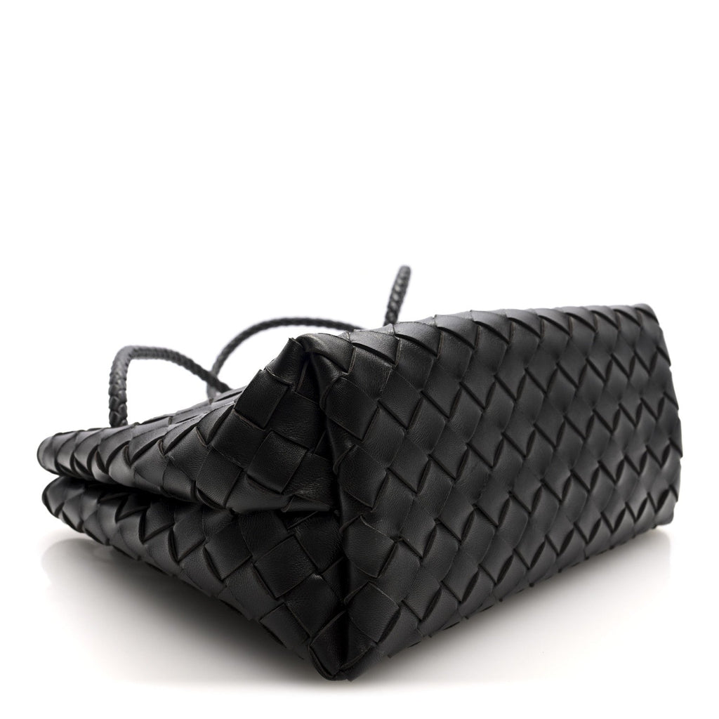 Nappa Intrecciato Small Andiamo Shoulder Bag Fondant