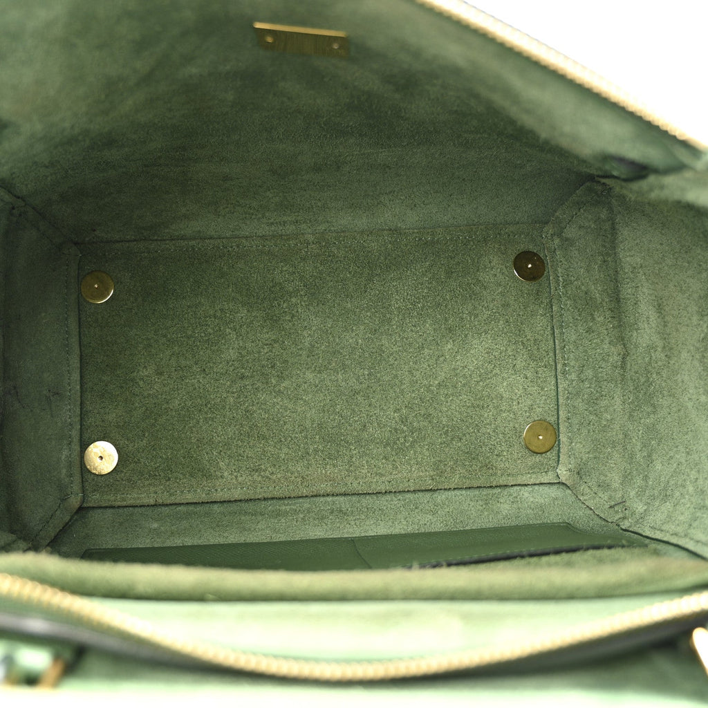 Grained Calfskin Mini Belt Bag Mint