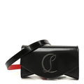 Abrasivato Calfskin Loubi54 Clutch Black Gun Metal