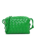 Nappa Intrecciato Mini Loop Camera Bag Parakeet