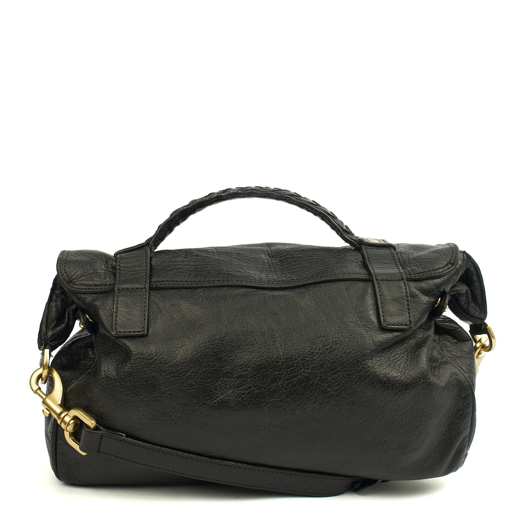 Mulberry Satchel Alexa in Black, Leather