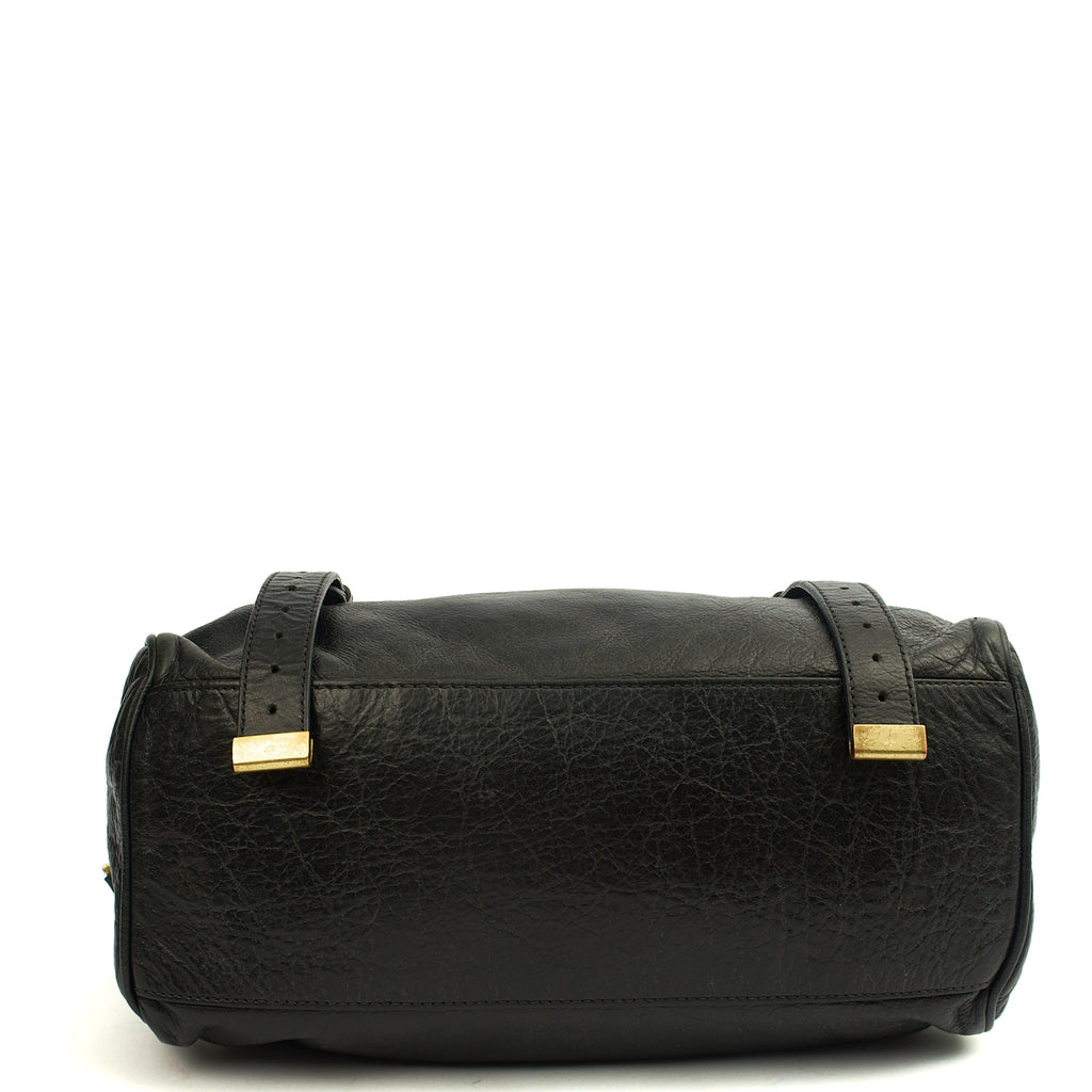 Mulberry Satchel Alexa in Black, Leather