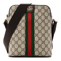 GG Supreme Monogram Web Small Ophidia Slingbag Beige Ebony New Acero