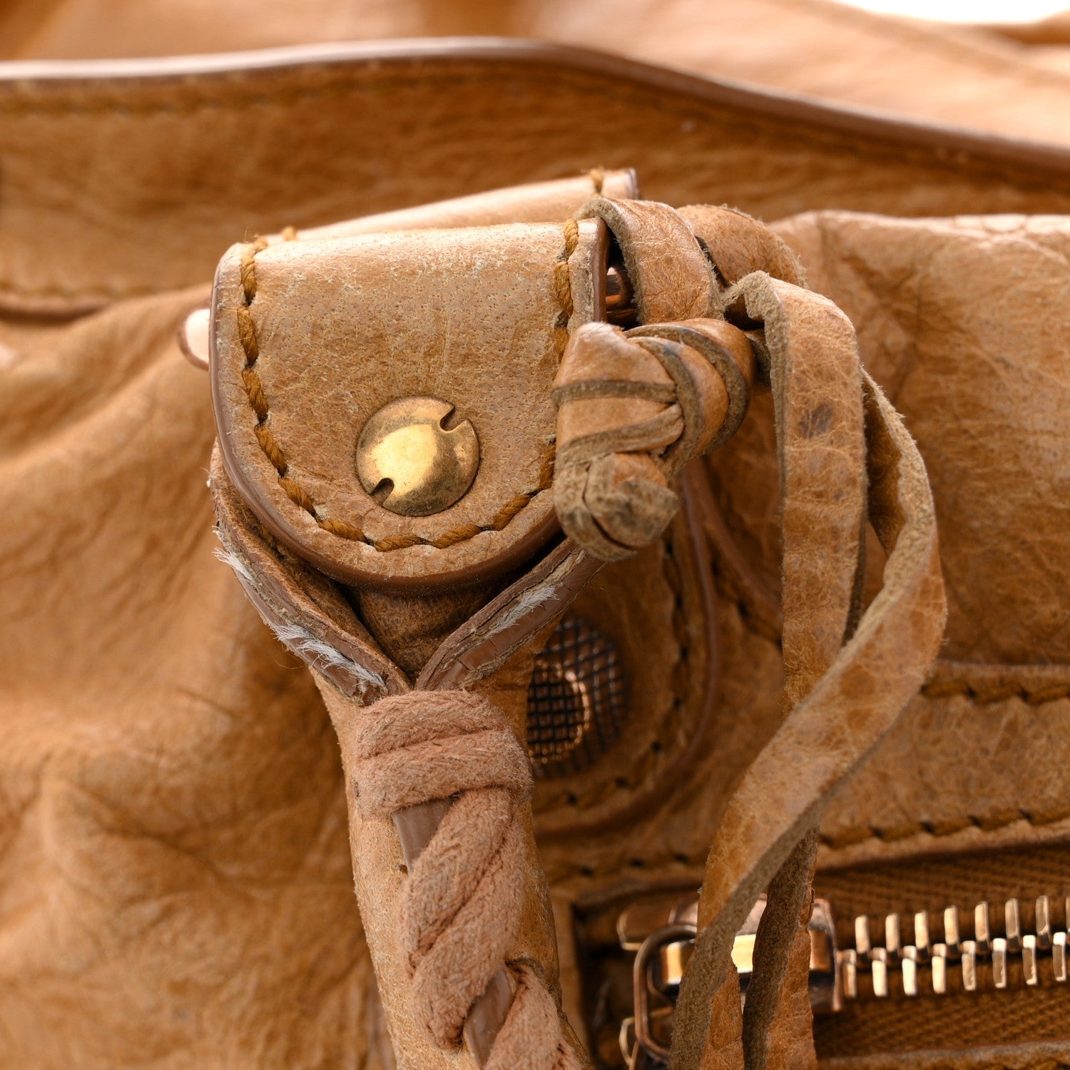Agneau Giant 12 Rose Gold Hardware City Cumin