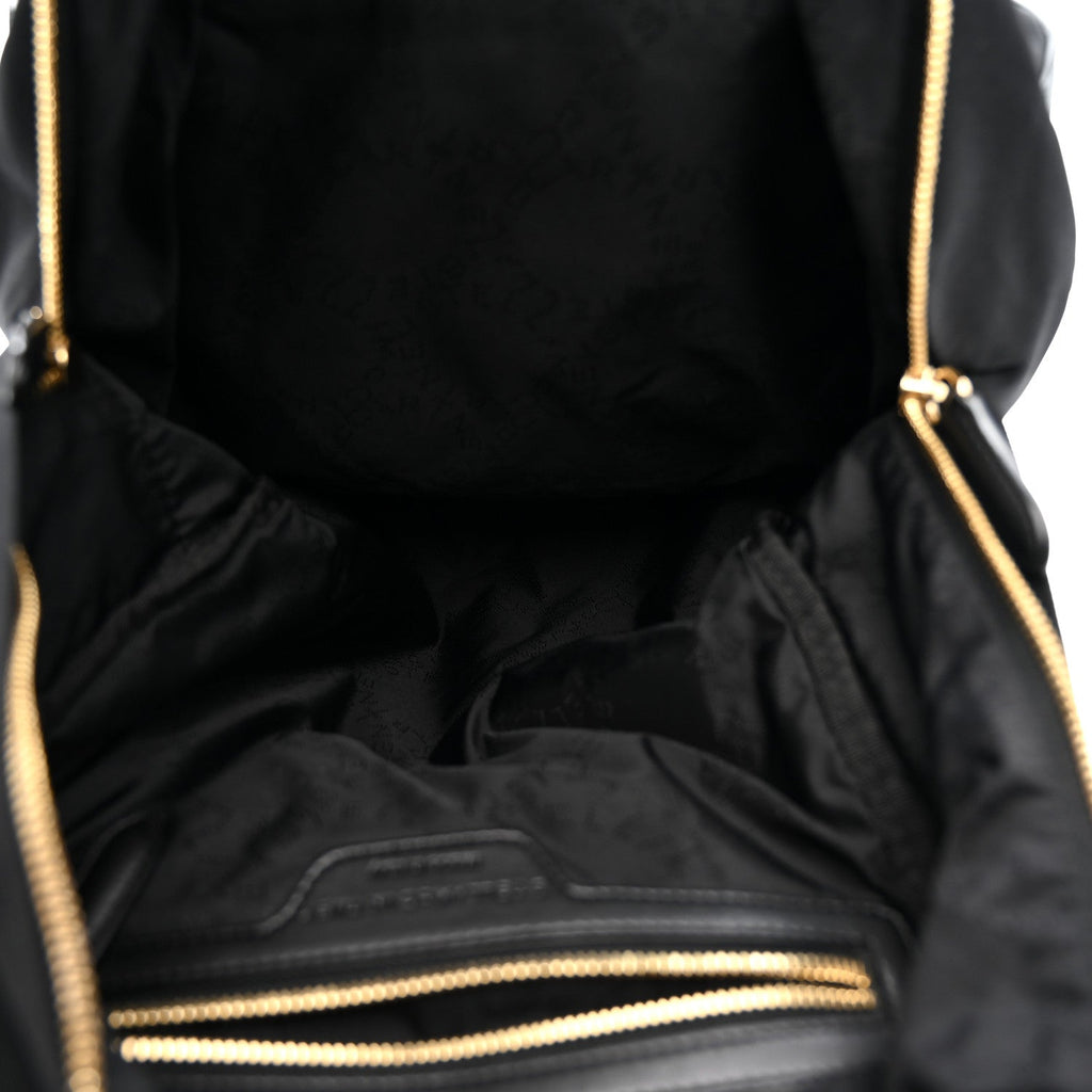 Nylon Eco Alter Nappa Mini Falabella GO Backpack Black