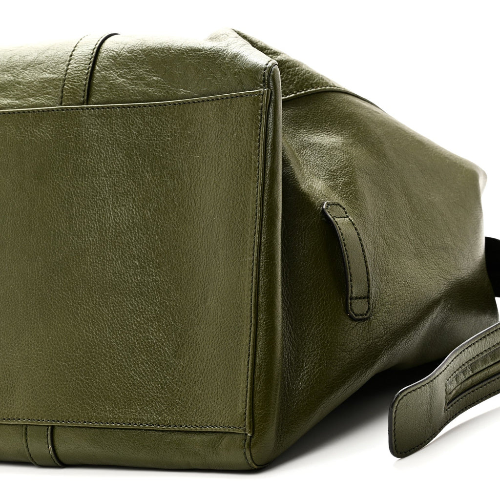 Piuma Lux Energy Monochrome Medium Double G Tote Bag Military Wood