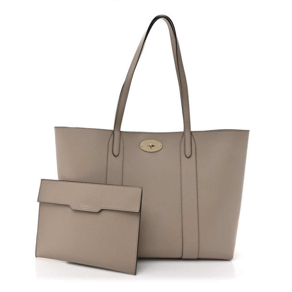 Small Classic Grain Bayswater Tote Cashmere Taupe