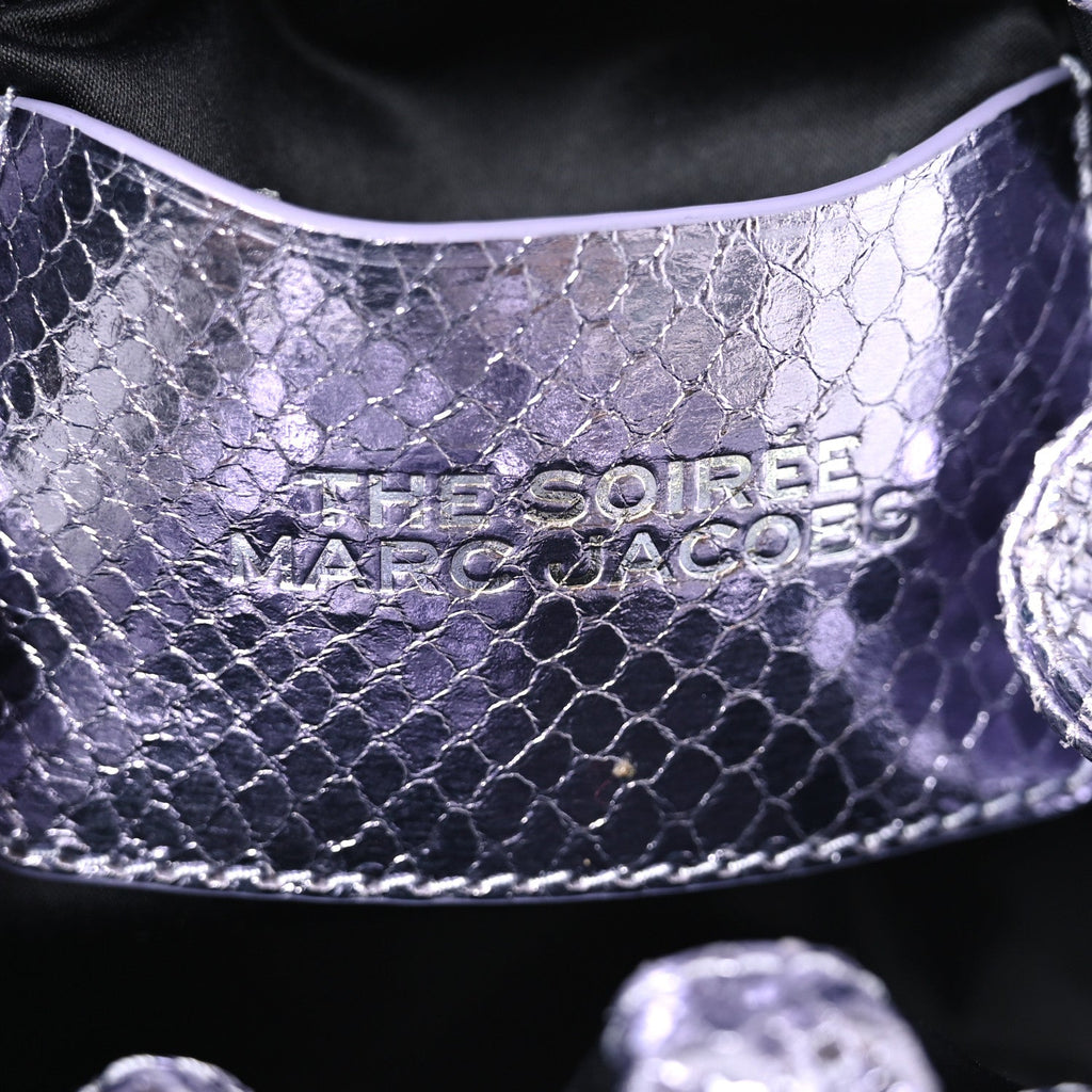 Metallic Soiree Crossbody Lavender