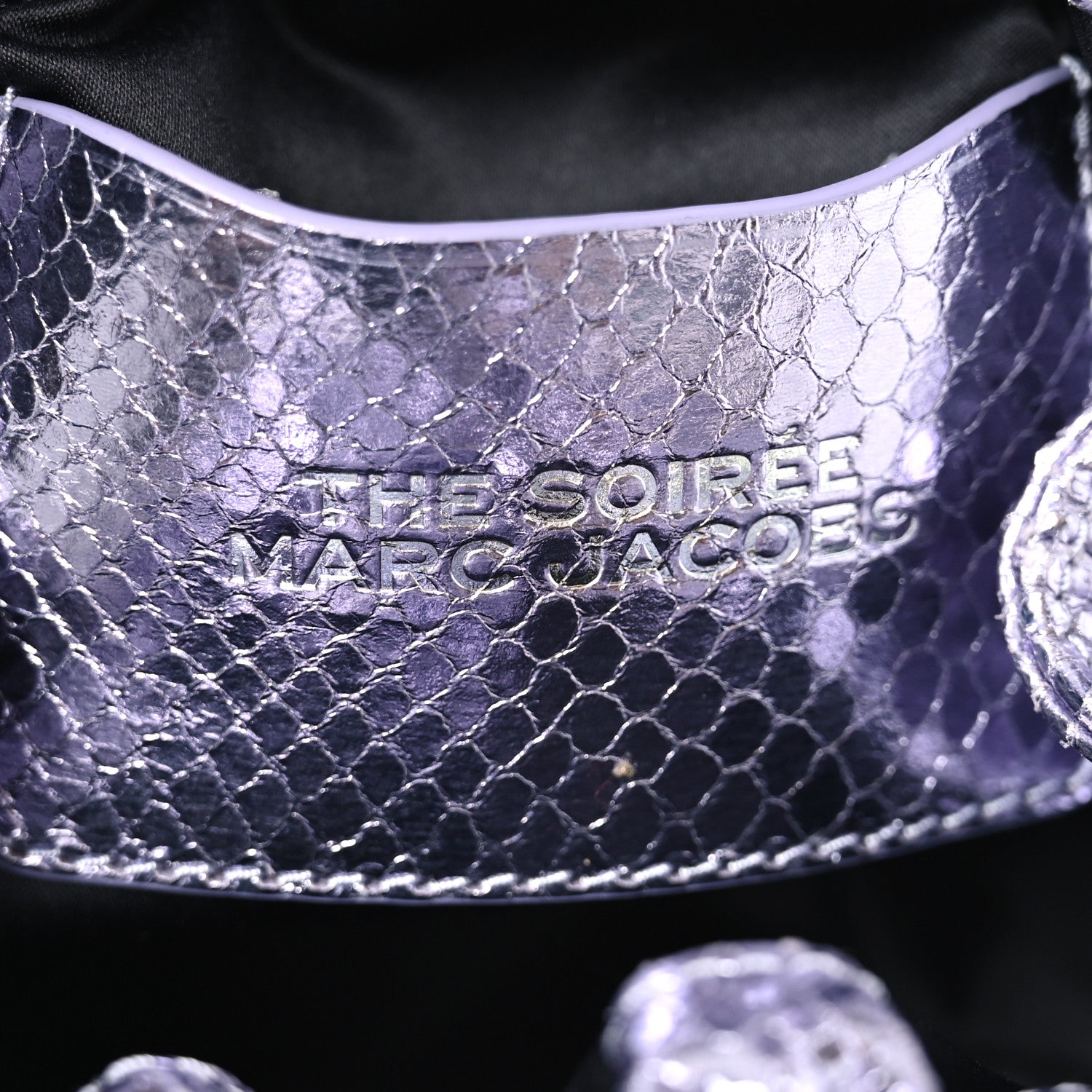 Metallic Soiree Crossbody Lavender