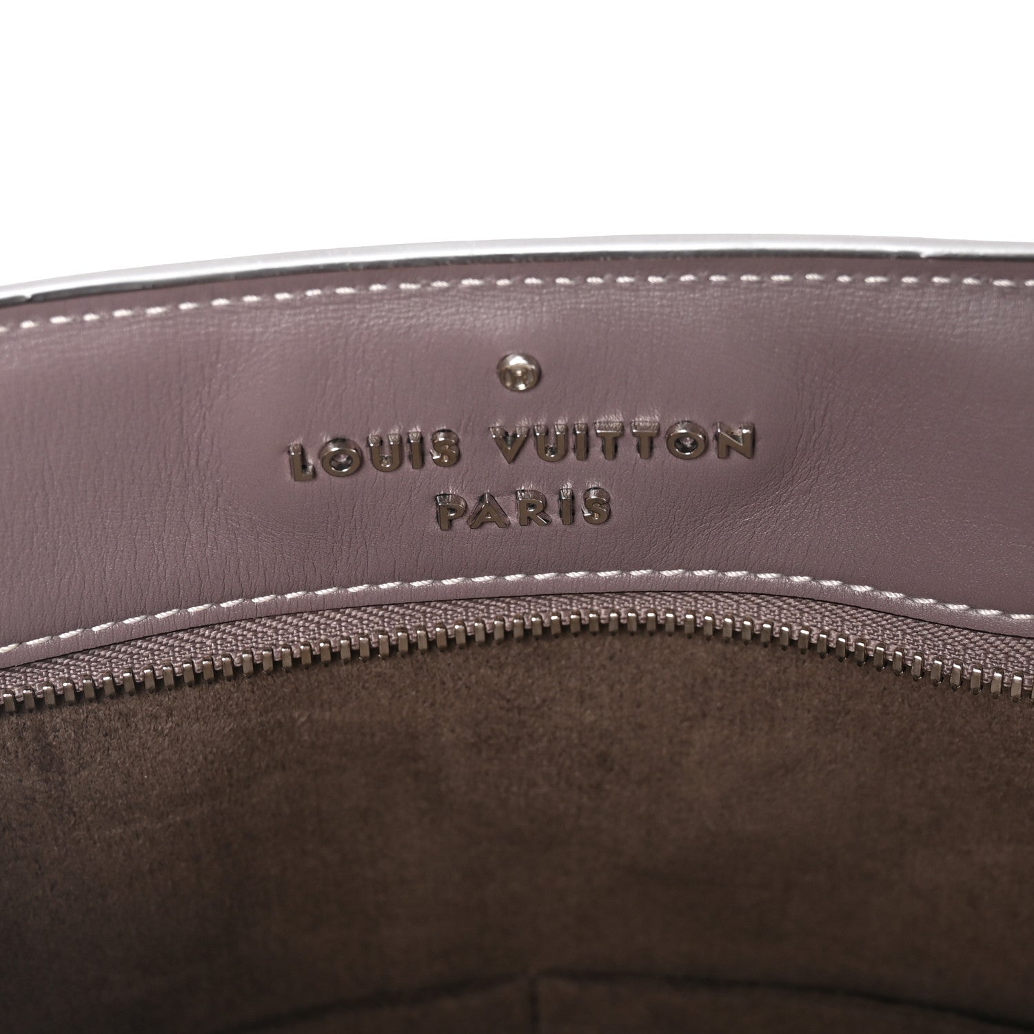 Veau Satin Holdall PM Gris