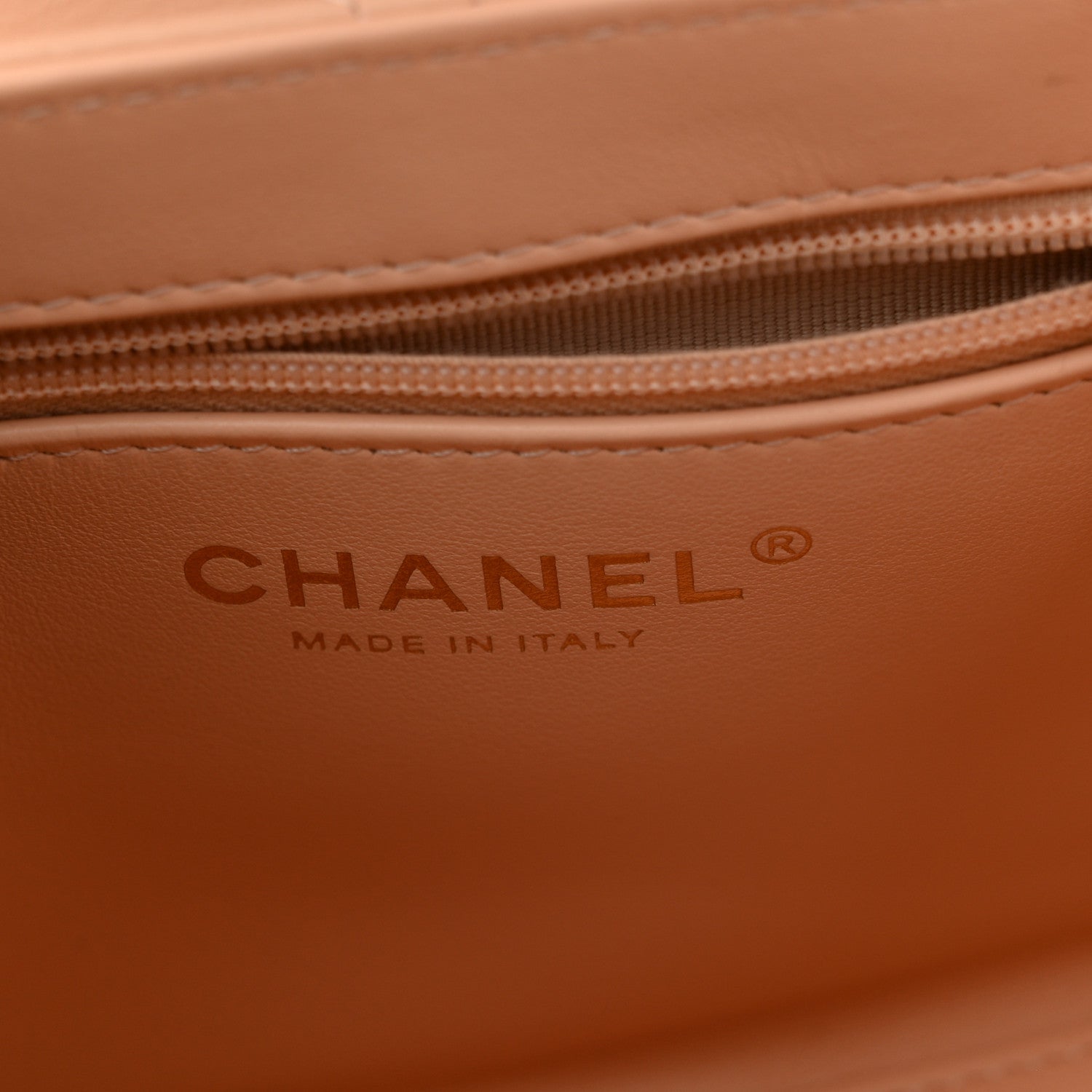 Shiny Aged Calfskin Quilted Nano Kelly Shopper Beige